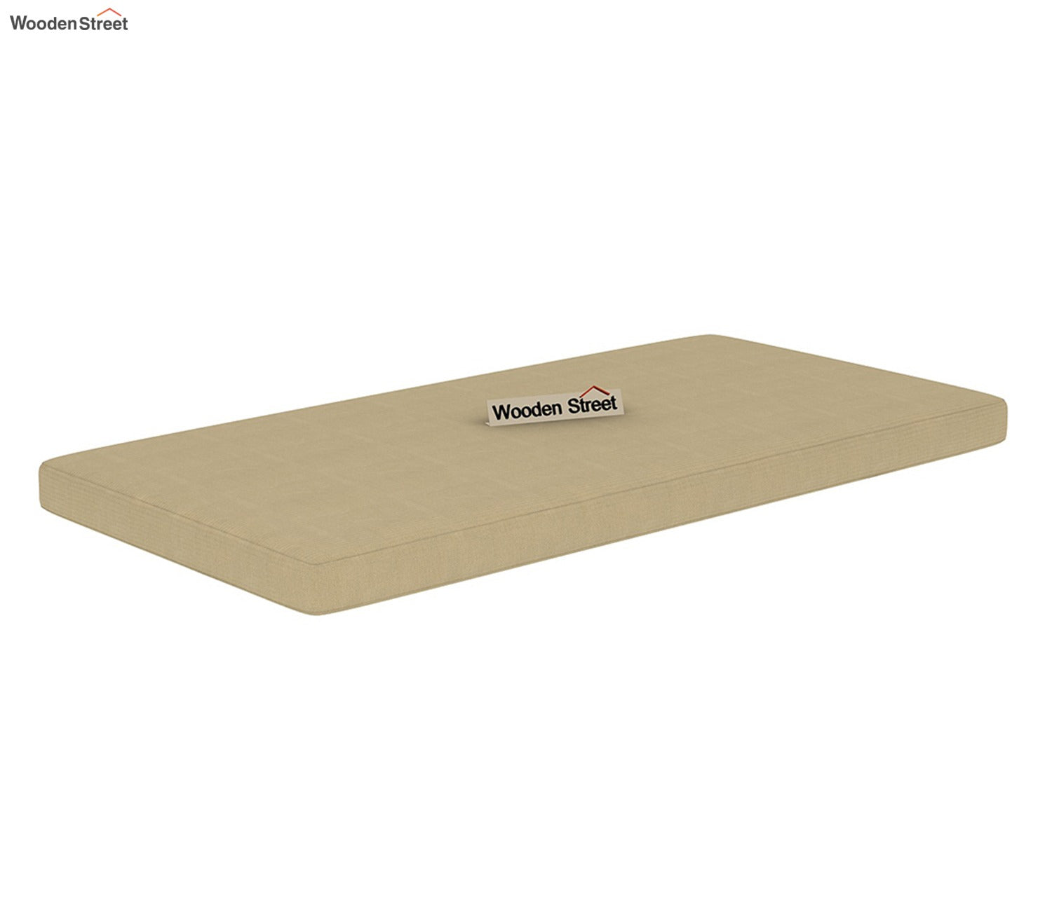 Tauras Divan with Mattress (Walnut Finish)