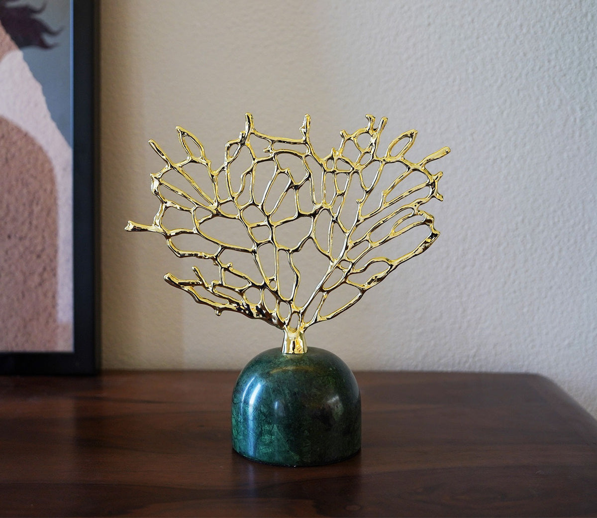Serene Escapes Console Table Decor (S, Gold)