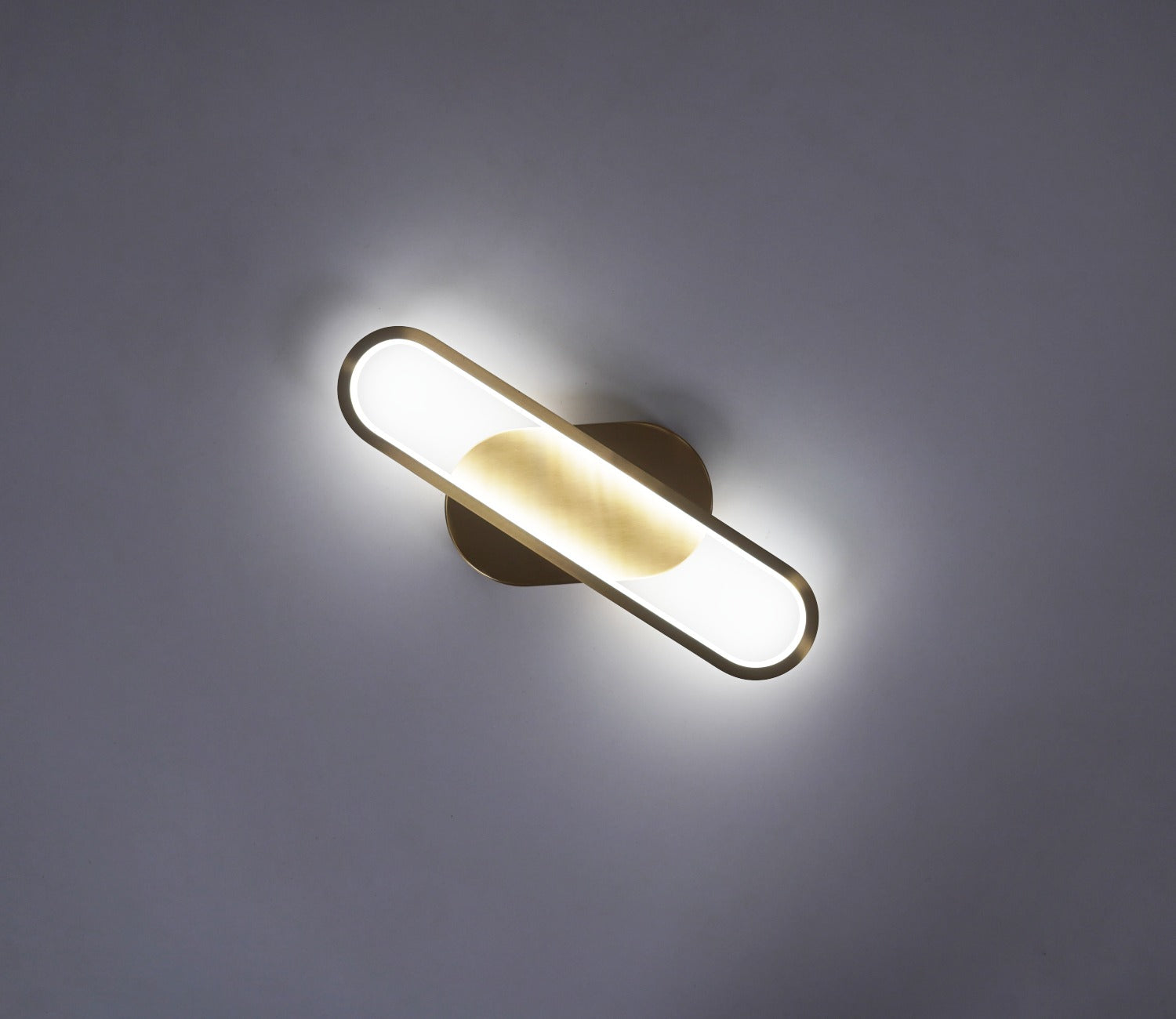 Covin Brass Coated Metal Wall Light