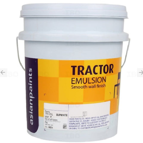Trueliving_Asian Paints Tractor 20 L White Interior Emulsion - Color