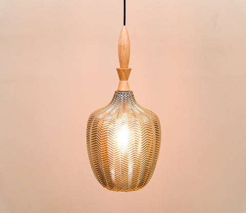 Ellyse Hanging Pendant Light (Smokey Grey)