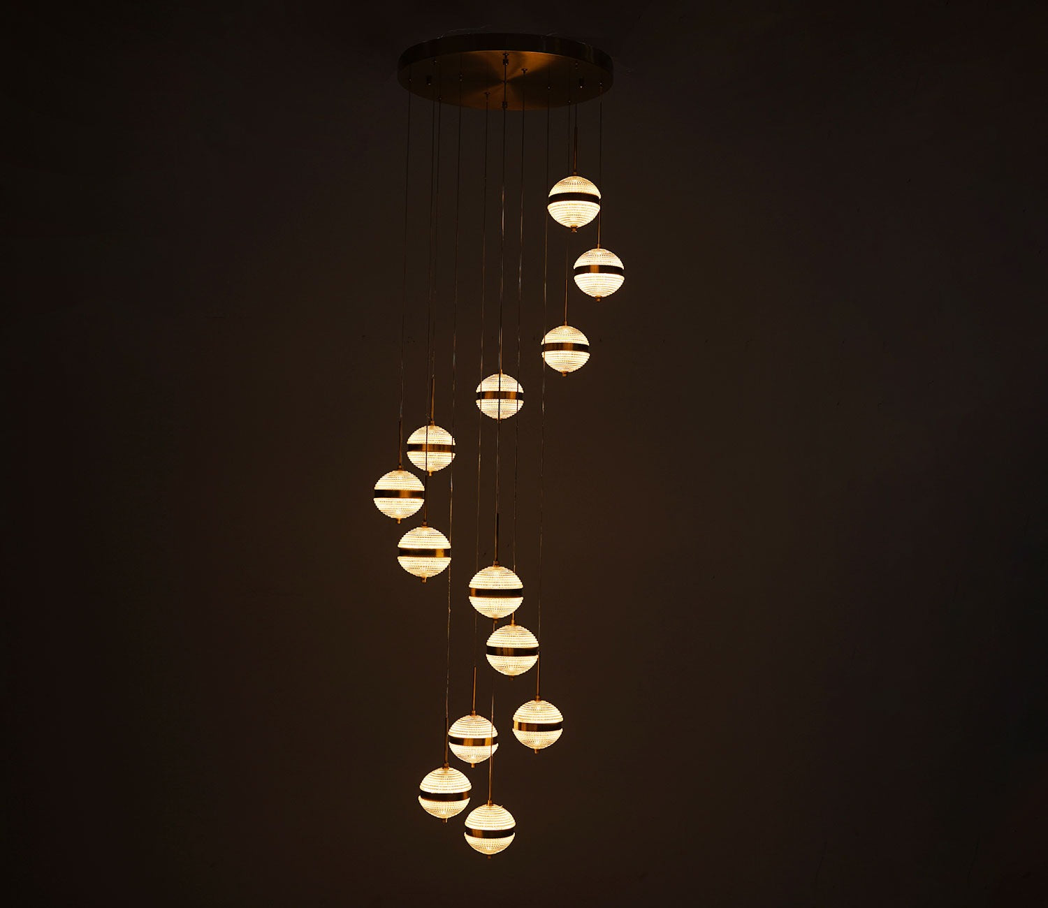 Enchanting Waterfall hanging Lights