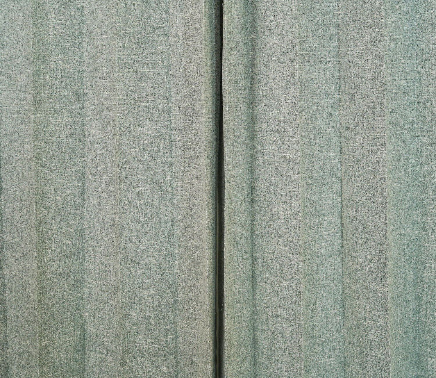 Solid Textured 1 Piece Light-Filtering Curtain (Blue, 7 Feet)