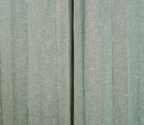 Solid Textured 1 Piece Light-Filtering Curtain (Blue, 7 Feet)