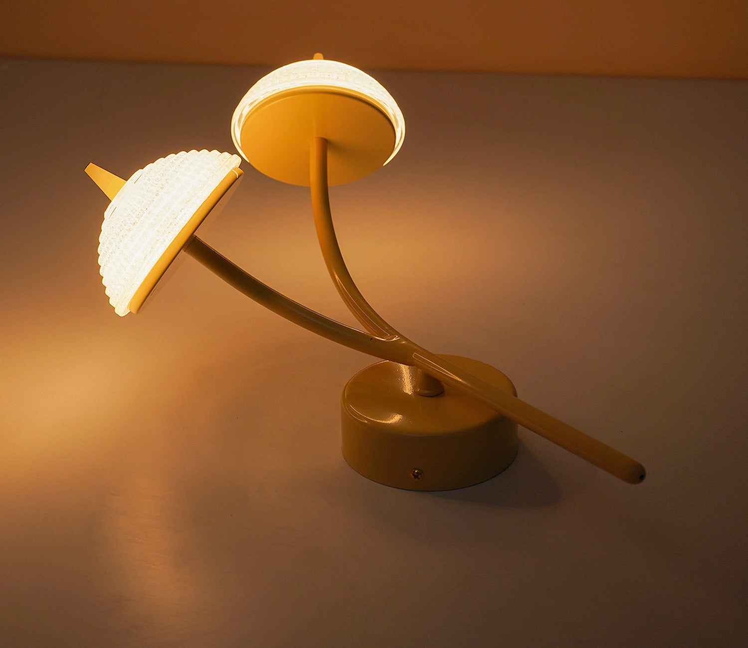 Nadia Dual Shade Metal Wall Light