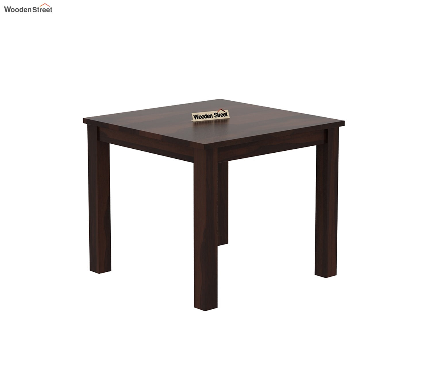 Janet 4 Seater Dining Table (Walnut Finish)