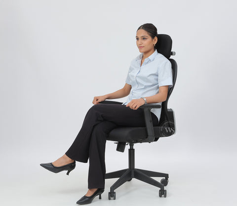 Caper High Back Mesh Office Chair (Black)