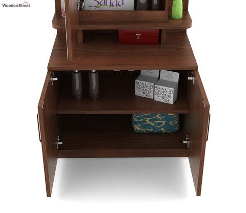 Kosmo Ora Engineered Wood Dressing Table (Natural Finish)
