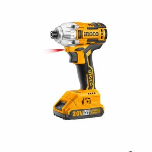 Trueliving_INGCO CIRLI2002 Lithium-Ion impact driver 1/4 inch machine, 2pcs battery pack and 1pc 1Hr charger