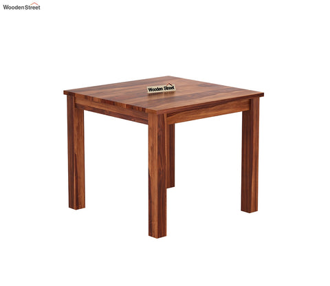 Janet 4 Seater Dining Table (Honey Finish)