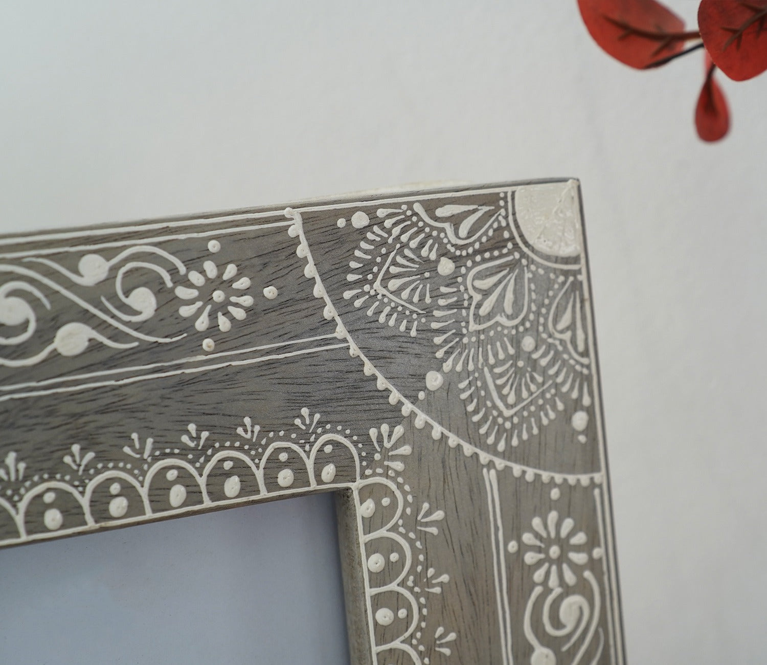 Ira Traditional Designer Hand Painted Wooden Photo Frame