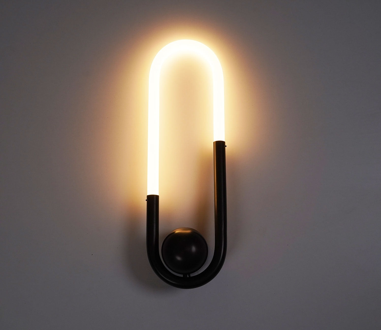 Good to Glow Black Wall Light