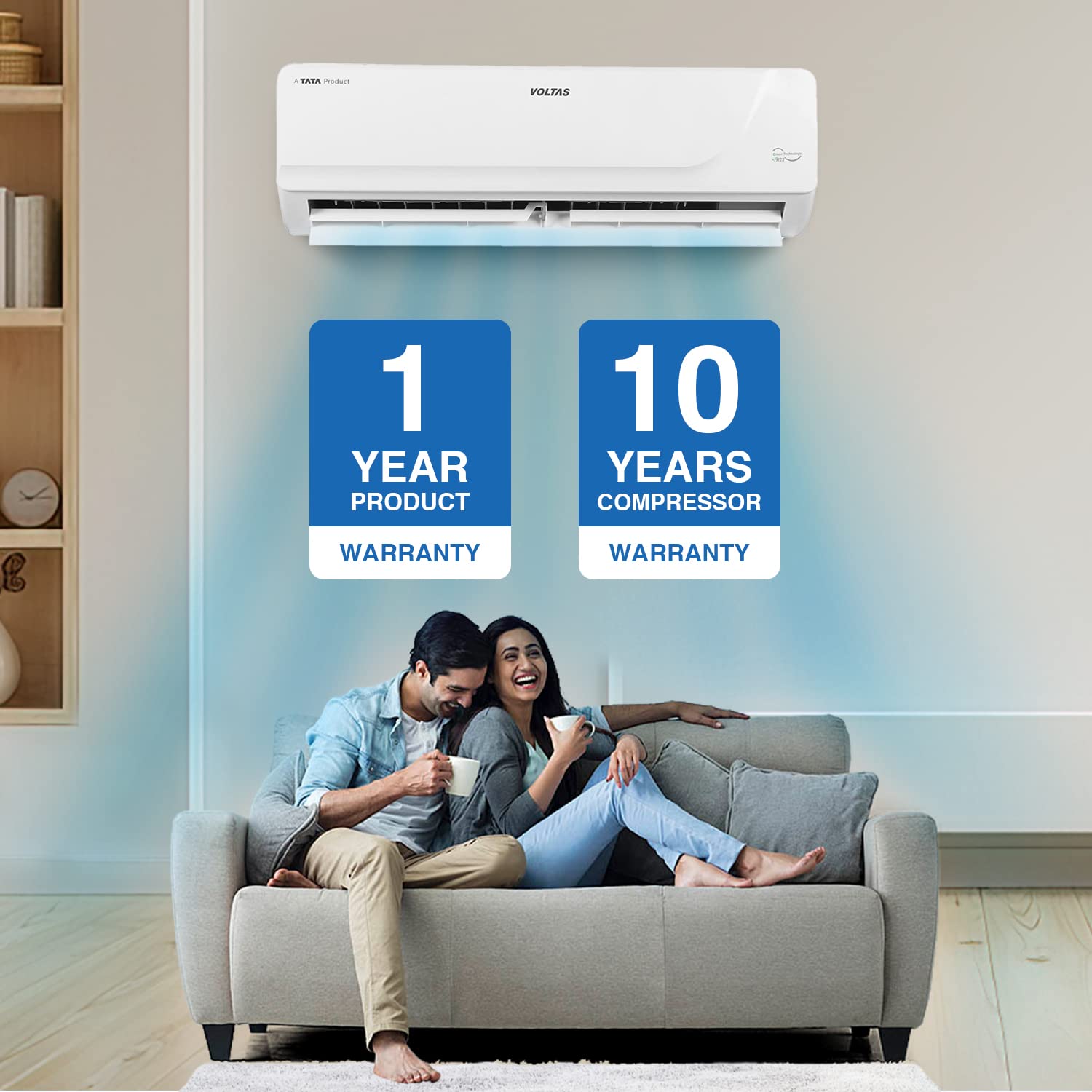 Buy Voltas 1.5 Ton 3 Star Inverter Split AC – VOL-15-INV