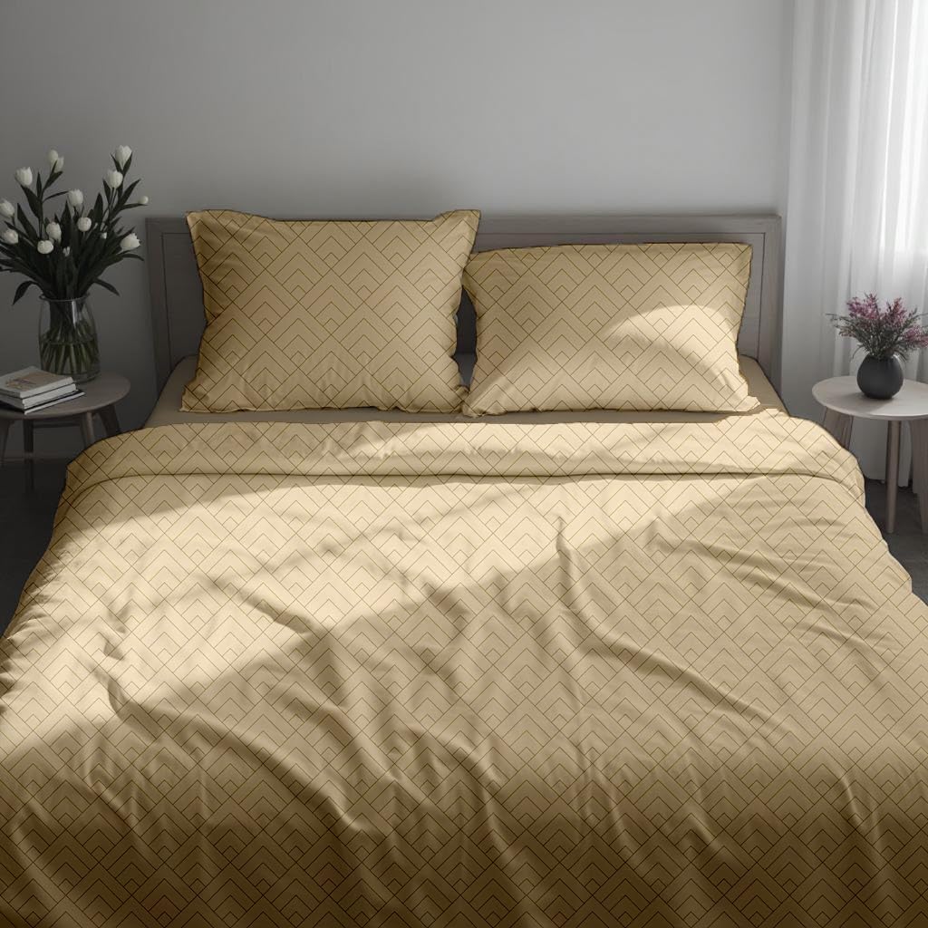 LINENCART Bamboo King Size Bedsheet with 2 Pillow Covers | 100x106 in | 300 TC Floral Printed Bedsheet for Double Bed King Size | Ultra Soft & Anti-Microbial King Size Bed Sheet | Pack of 1, Aqua Blue