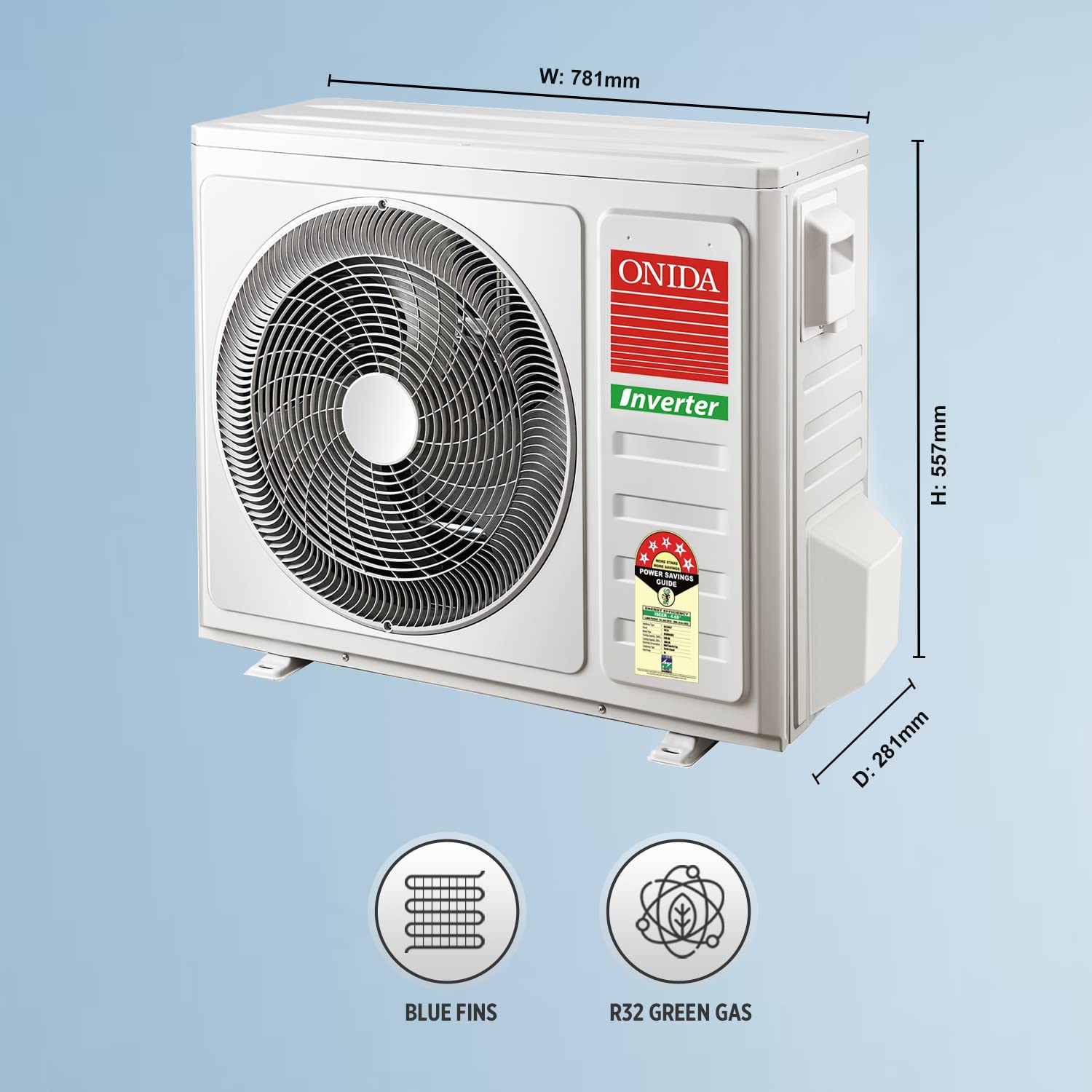 Buy Onida 1.5 Ton Inverter Split AC – OND-15-INV
