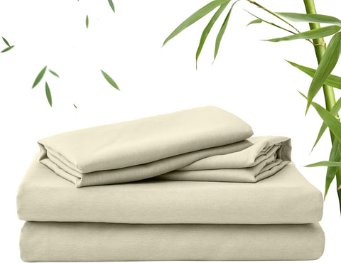 LINEKART 2000TC Bamboo Bed Sheets King Single – Ultra Soft 3 Piece Sheet Set, Deep Pocket 40cm, Natural Breathable & Sweat-Wicking, Ideal for Hot Sleepers (Ocean)