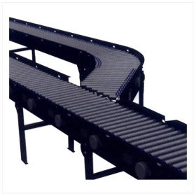 Trueliving_Industrial Conveyor Roller Conveyor. Black