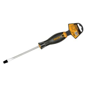 Truliving_Hand Tools & Hardware-Screwdriver & Screwdriver Set-Tools & Hardware-INGCO Slotted Screwdriver HS685100 | 1pcs screwdriver with 1pcs plastic hanger