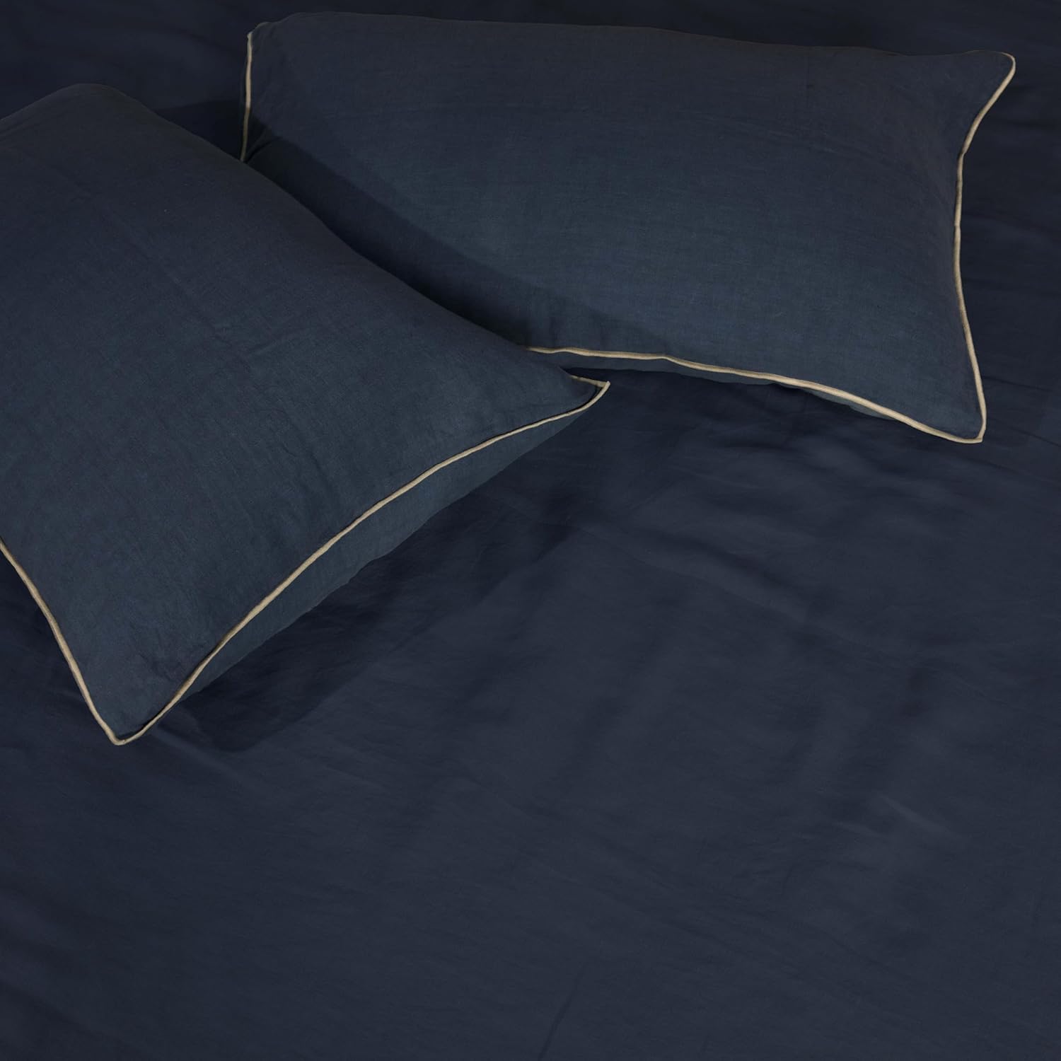 Luxury Pure Linen Bedding Set – Beige Dunes | King Size | Hospitality Collection