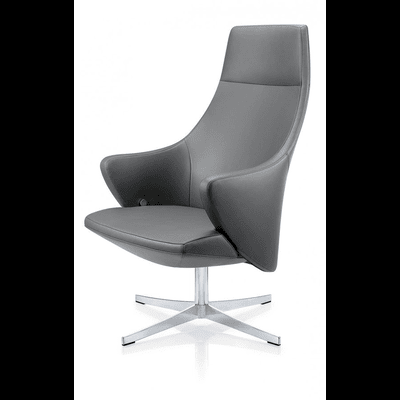 Trueliving Classy Black Office Chair Executive H 41 x W 19 x D 20
