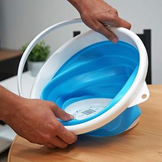 Silicone Bucket with Strong Folding