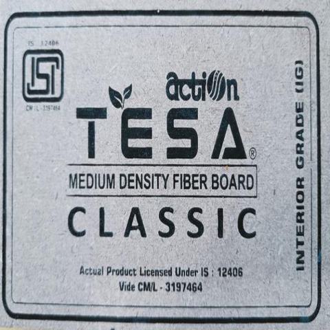 Trueliving_Action Tesa 8 ft x 6 ft Plain Interior Grade MDF - 1.9 mm_Plywood_ 9/Sq. Ft.