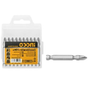 Trueliving_Power Tools Accessories-Screwdriver Bit Sets-Tools & Hardware-INGCO Screwdriver bit SDB11PH223 50mm, PH2, S2 industrial steel, 10pcs/set