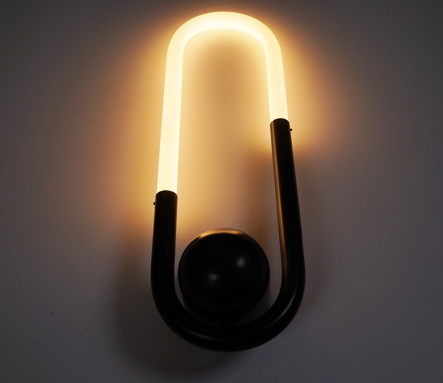 Good to Glow Black Wall Light
