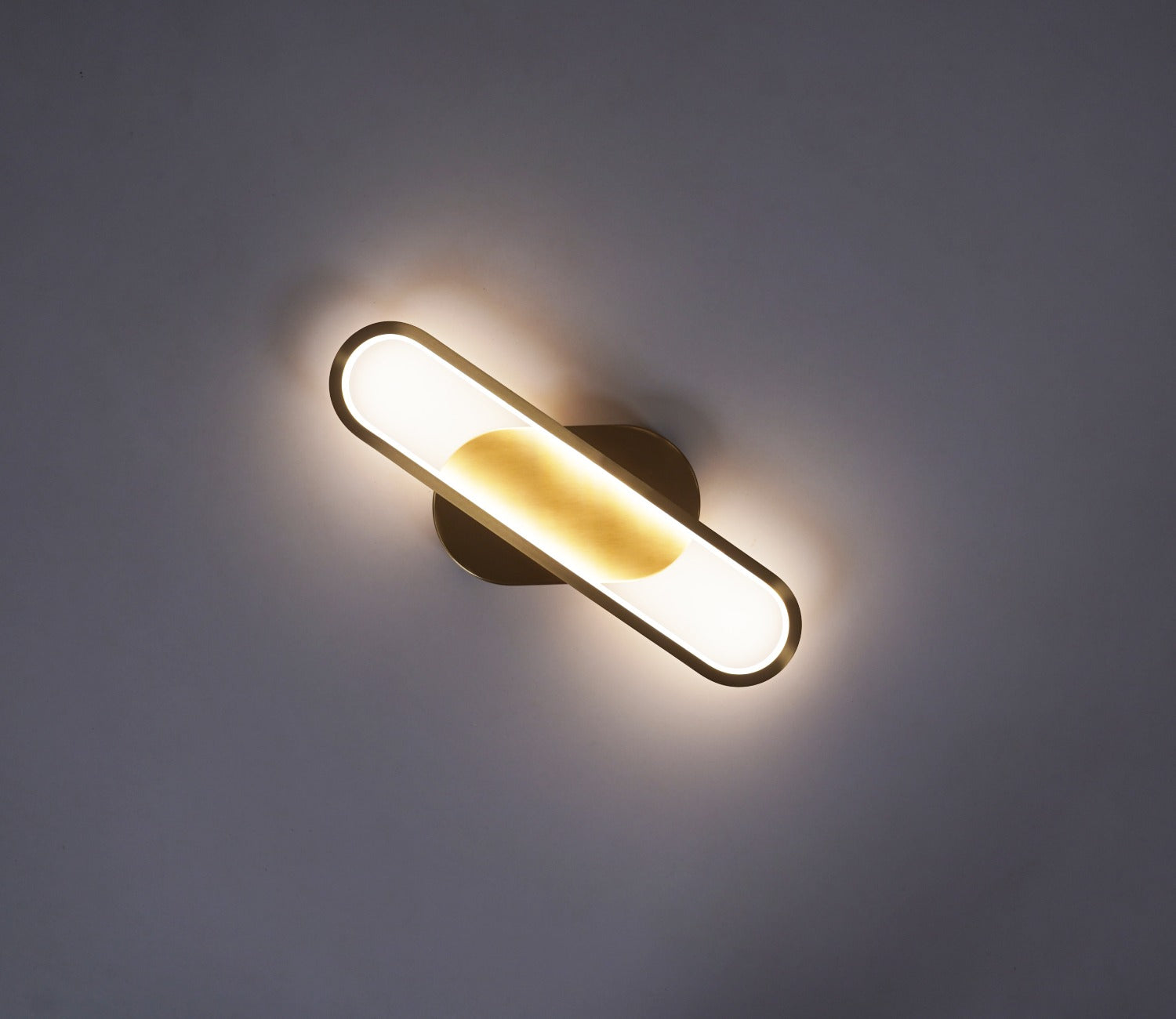 Covin Brass Coated Metal Wall Light