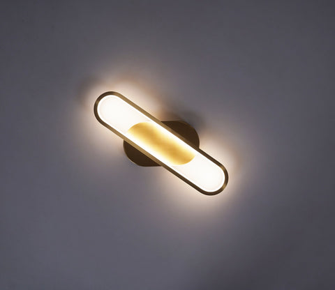Covin Brass Coated Metal Wall Light
