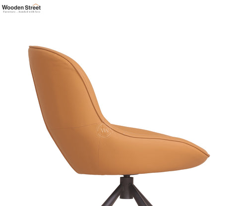 Daigo Modern Swivel Accent Chair (Orange)