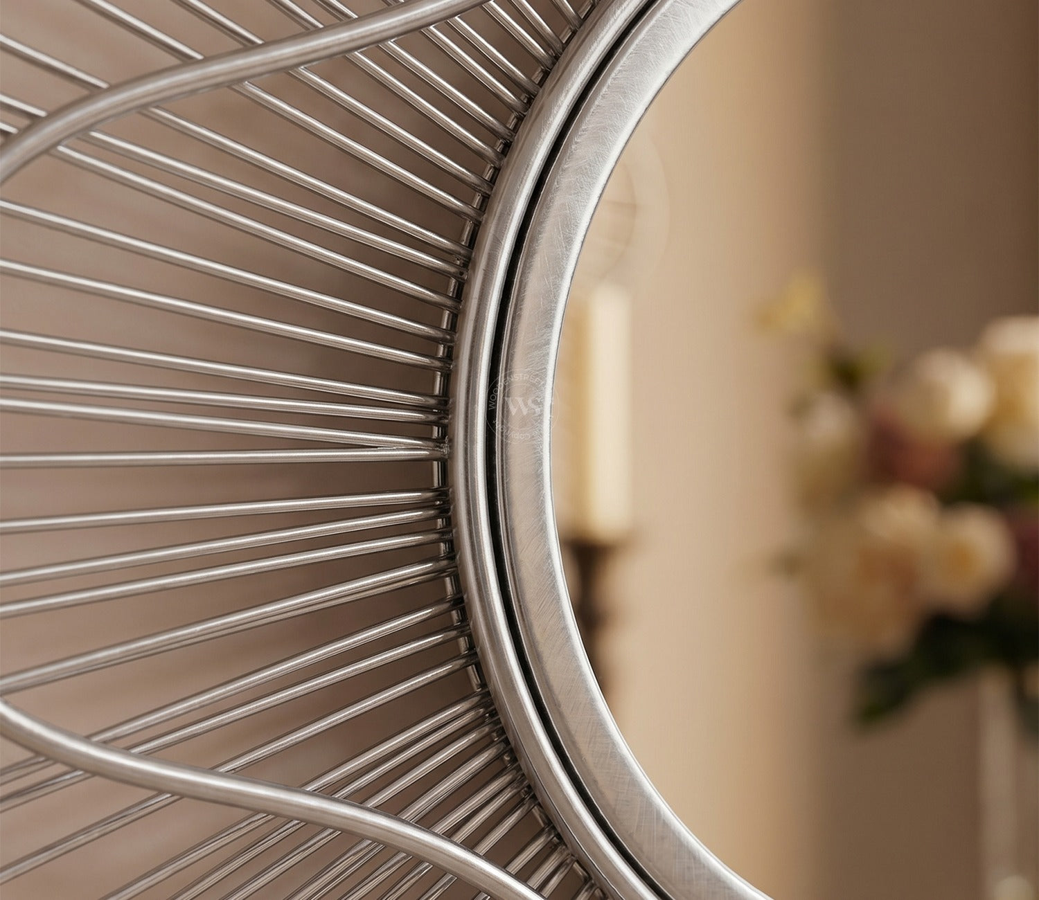 Nebula Metal Mirror with Frame