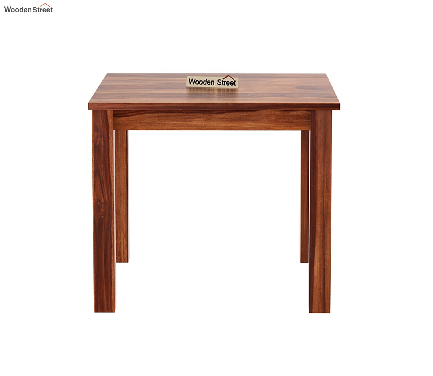 Janet 4 Seater Dining Table (Honey Finish)