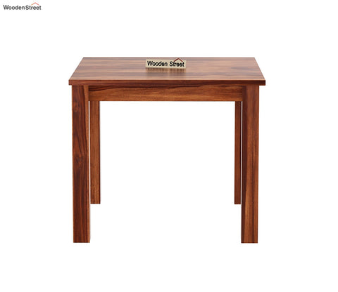 Janet 4 Seater Dining Table (Honey Finish)