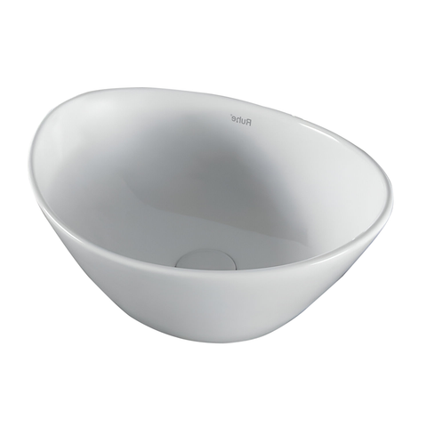 Trueliving_Carina Table Top Wash Basin (White) 48D x 48W x 13.5H Centimeters