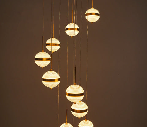 Enchanting Waterfall hanging Lights