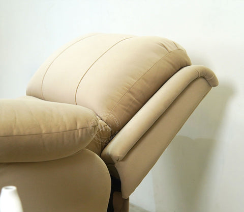 Arvana Motorized Recliner Sofa (Beige)