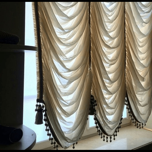 Trueliving Fancy Designer Curtain for Living Room, Window/Door/Long Door (Pack of 2) (Bird, 4X5 Feet (Size 48X60 Inch) Window)
