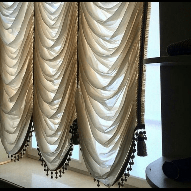 Trueliving Fancy Designer Curtain for Living Room, Window/Door/Long Door (Pack of 2) (Bird, 4X5 Feet (Size 48X60 Inch) Window)