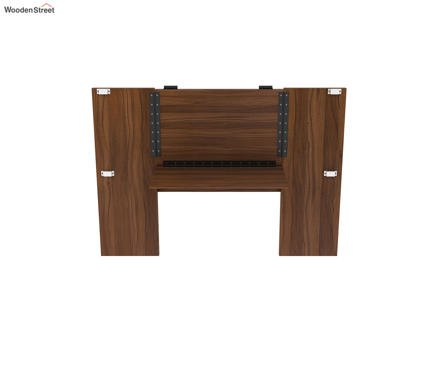 Capella Study Table with Shelf (Exotic Teak Finish)