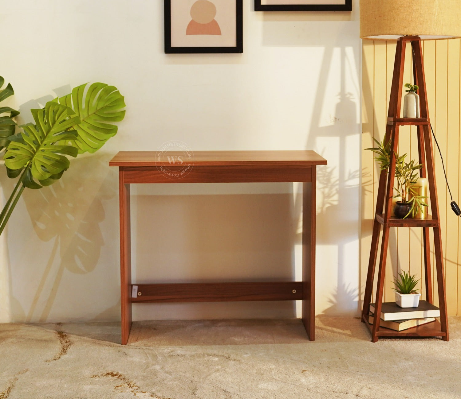 Armada Study Table (Exotic Teak Finish)