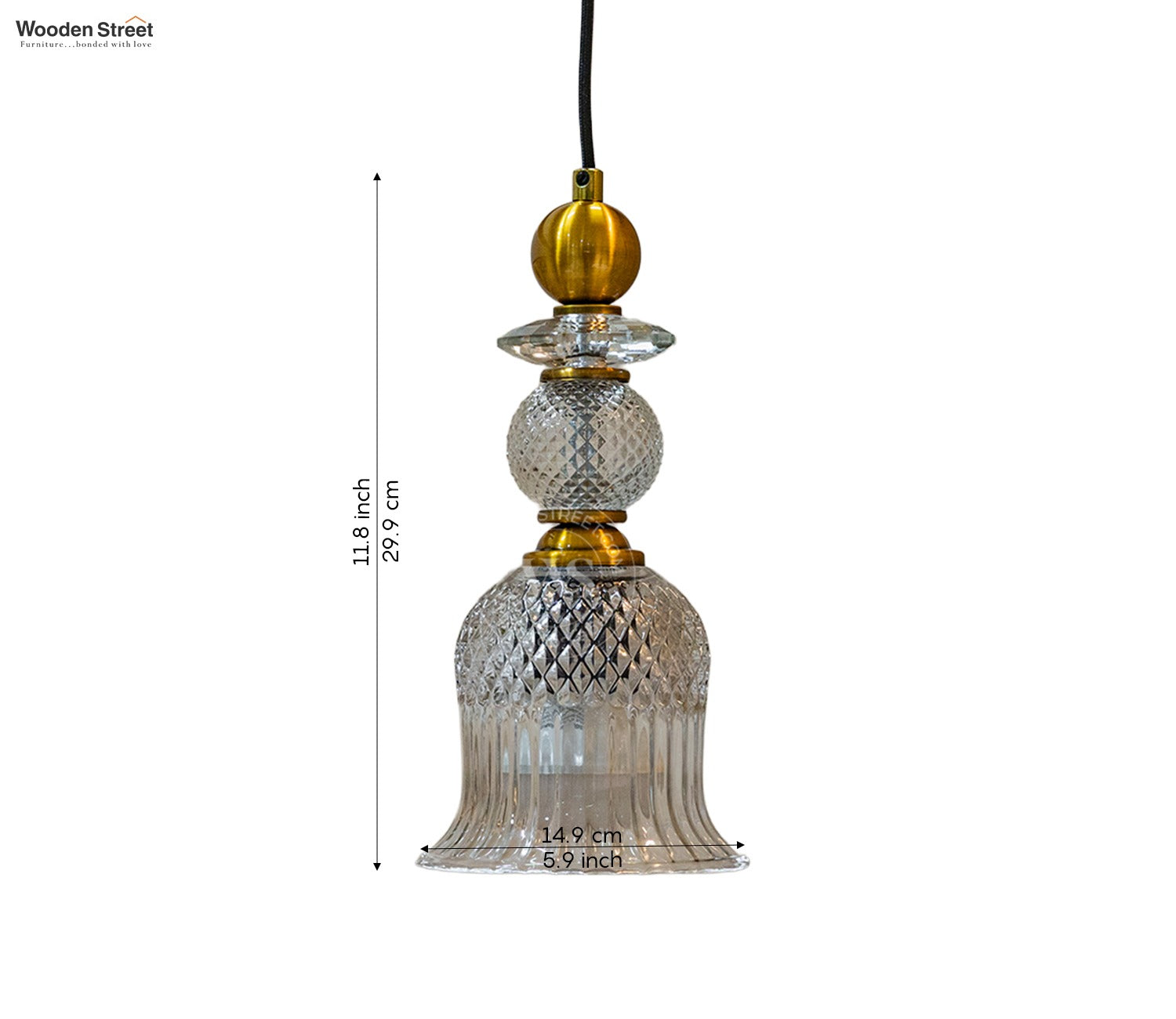 Tulip Pendant Hanging Light (White)