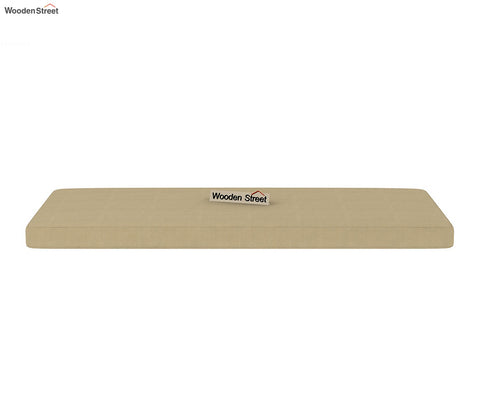 Tauras Divan with Mattress (Walnut Finish)