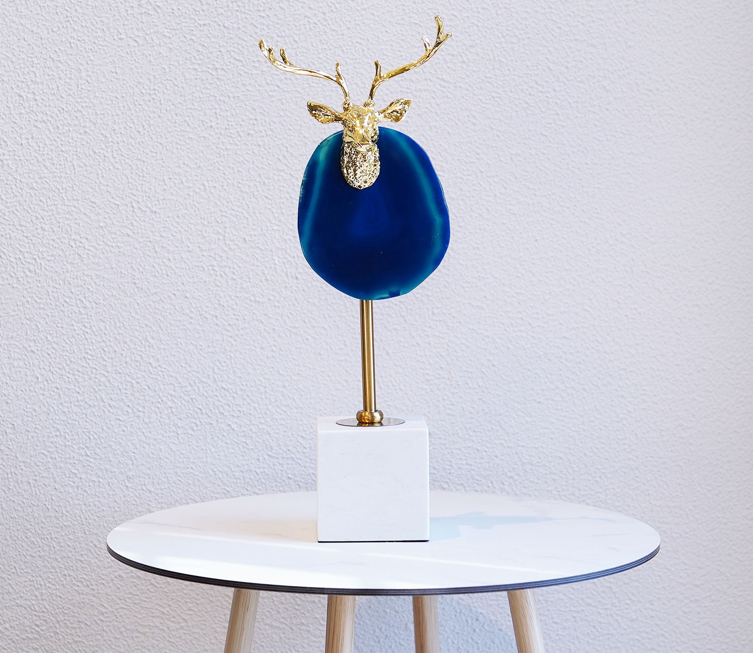 Timeless Deer Charms Alloy Figurine (Gold, S)