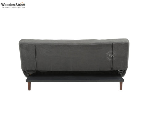 Castello Premium Upholstery Fabric Sofa cum Bed (Grey)