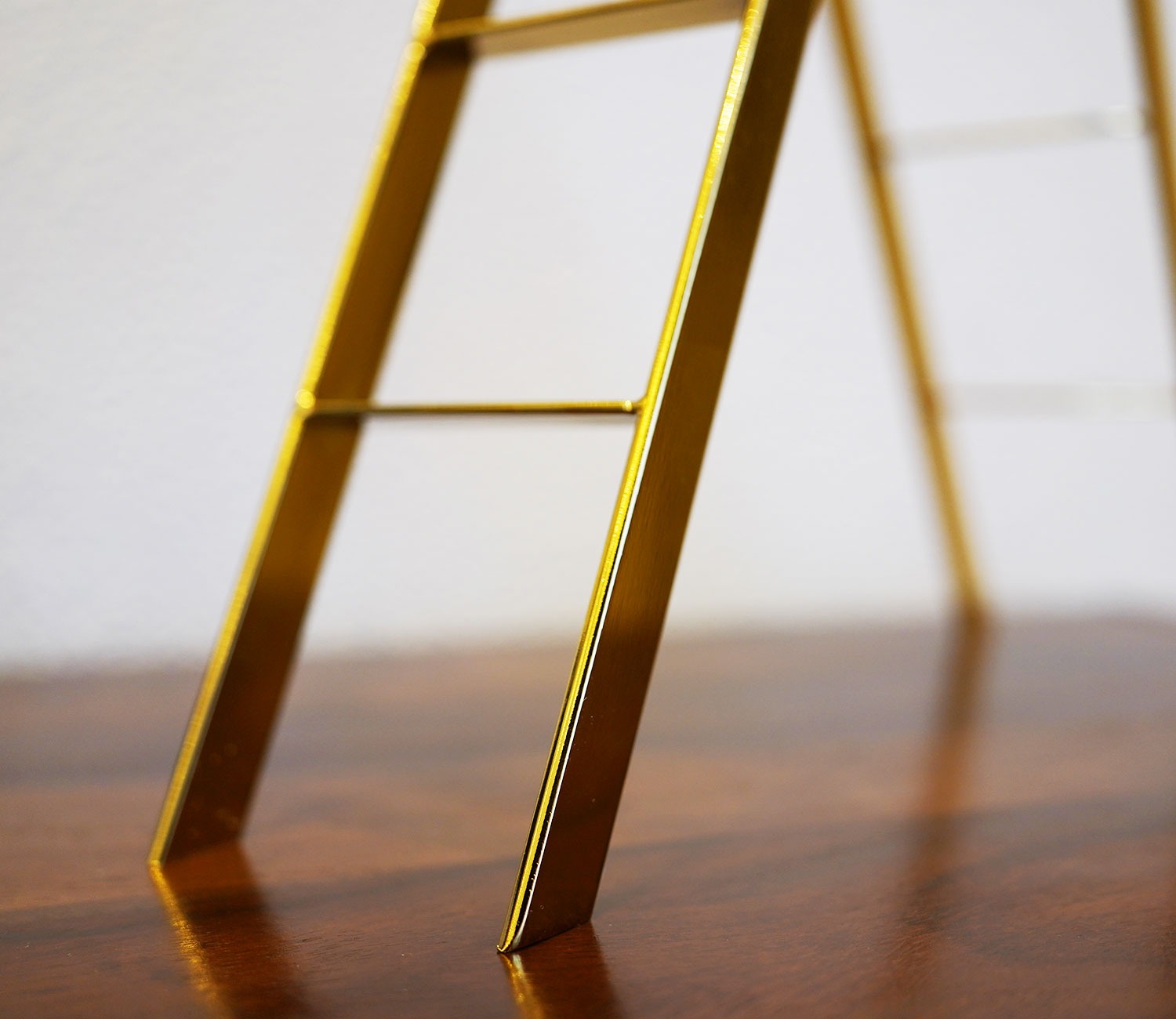 Black Human on a Staircase Figurine