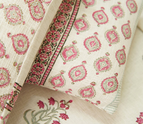 Modish Floral Printed Handloom Cotton Double Bed Cover King Size