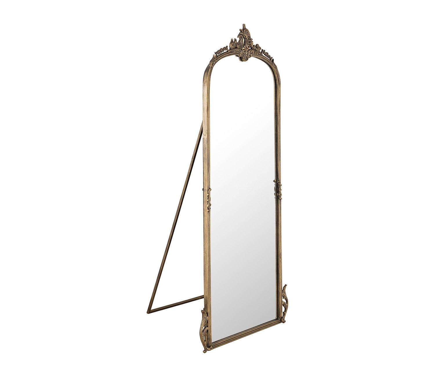 Timeless Antique Full Length Mirror With Stand