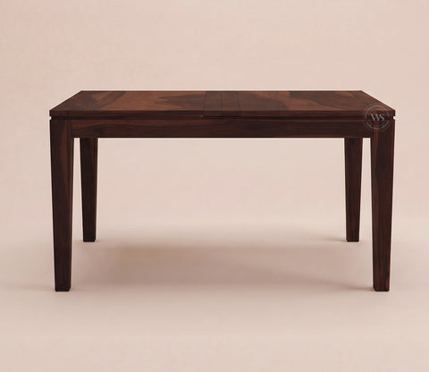 Tim Extendable 4 Seater Dining Table (Walnut Finish)