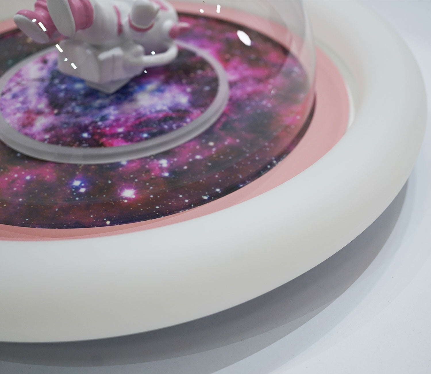 Crystal Starlight Pink Ceiling Light